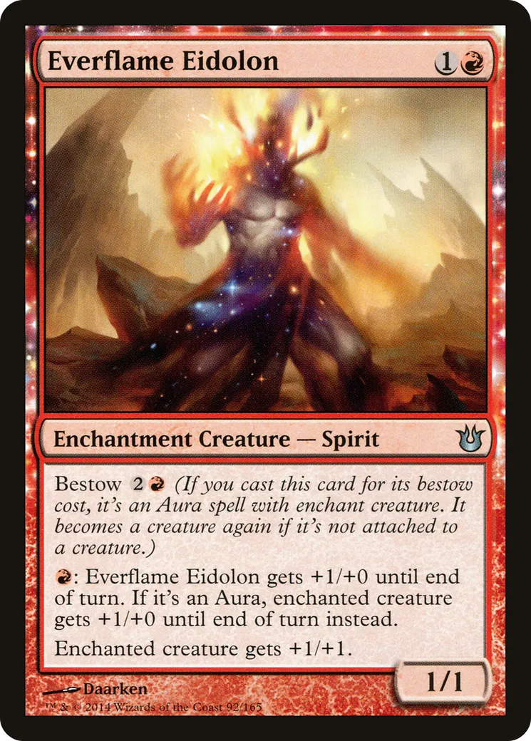 Everflame Eidolon — Born of the Gods — Magic: The Gathering
