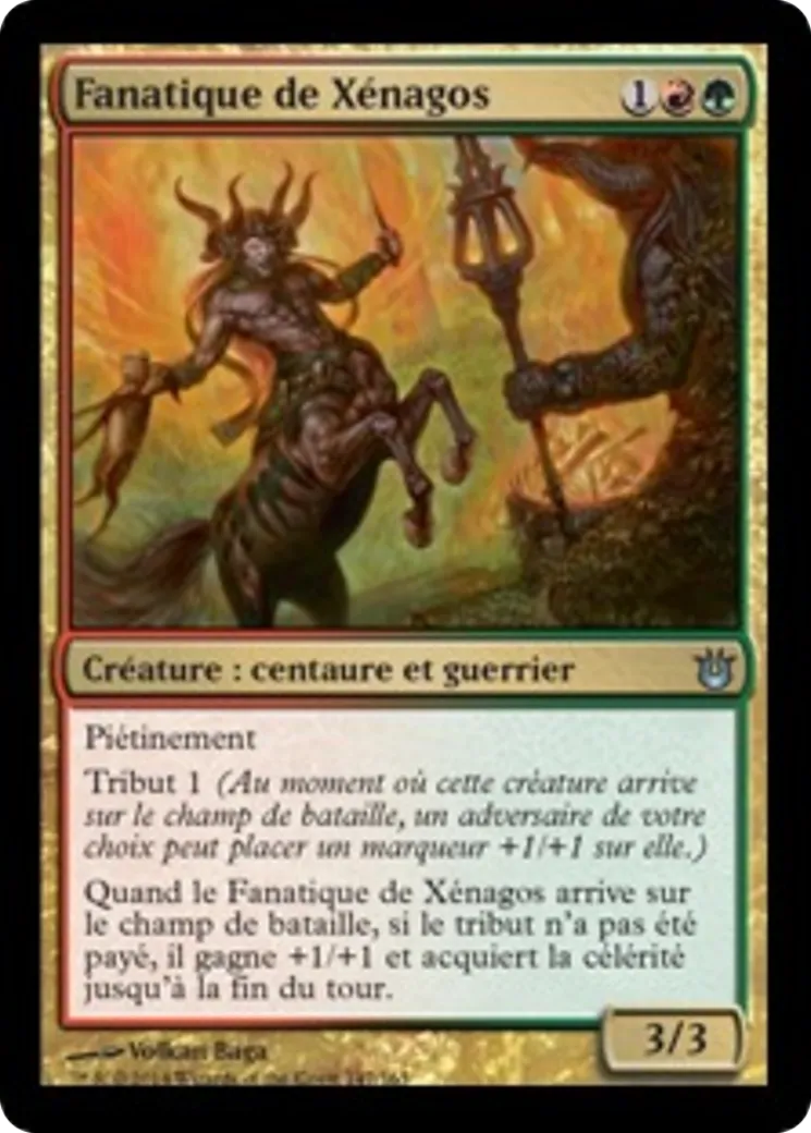 Fanatique de Xénagos — Born of the Gods — Magic: The Gathering