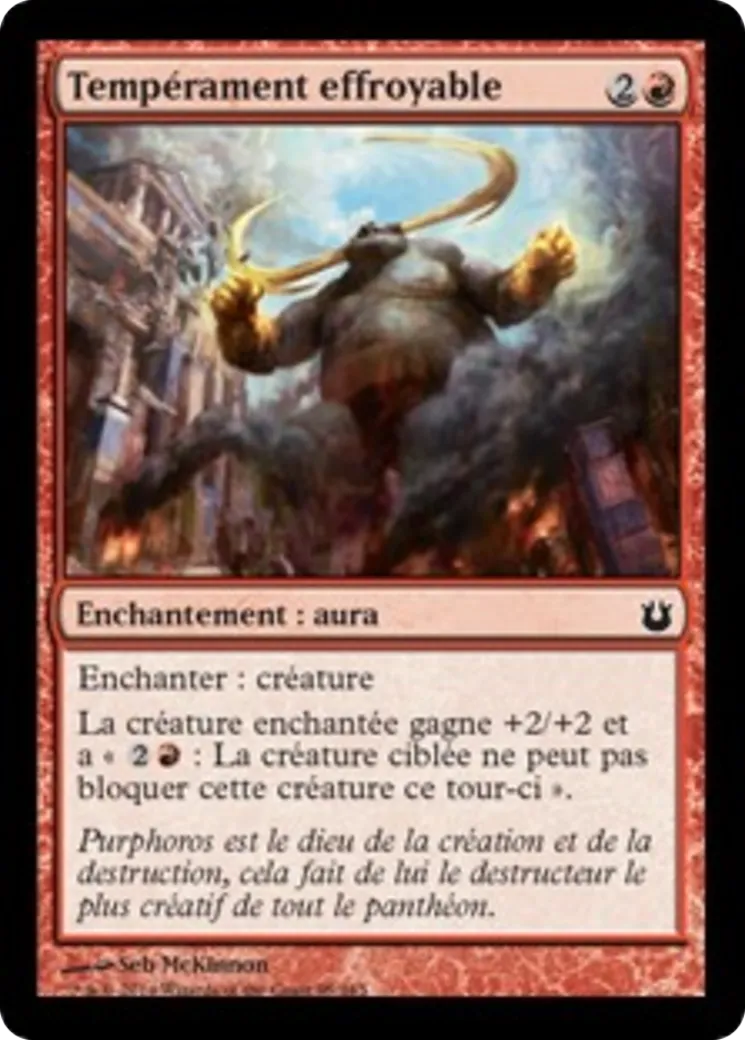 Tempérament effroyable — Born of the Gods — Magic: The Gathering