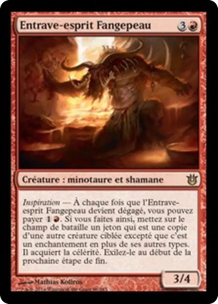 Entrave-esprit Fangepeau — Born of the Gods — Magic: The Gathering