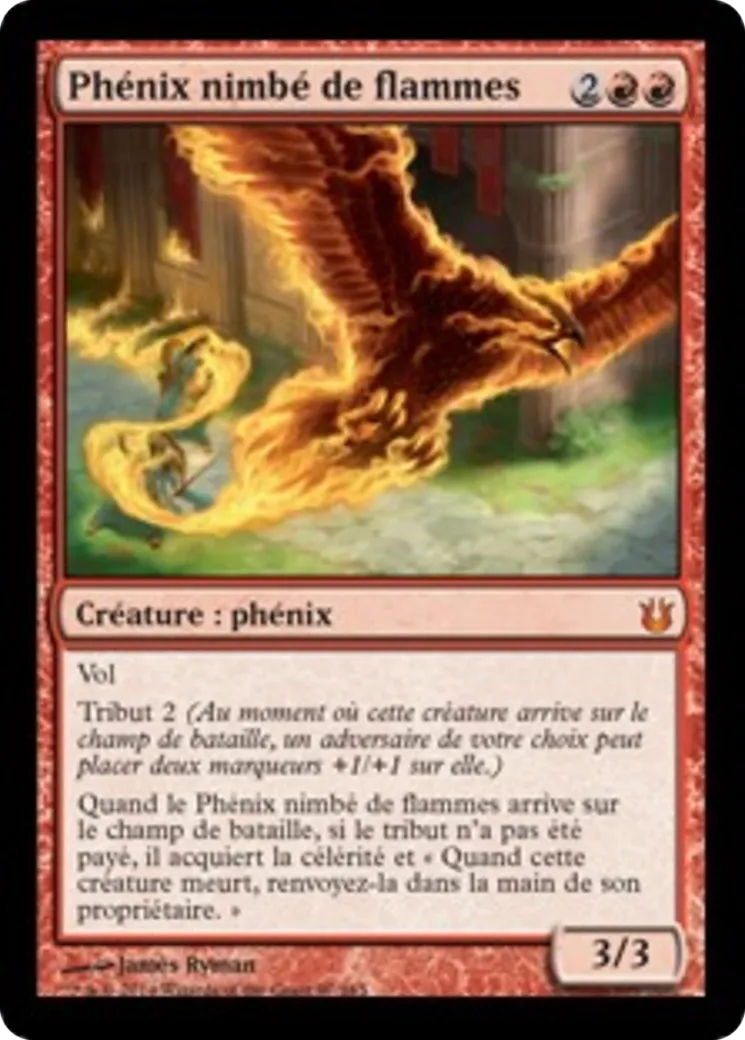 Phénix nimbé de flammes — Born of the Gods — Magic: The Gathering