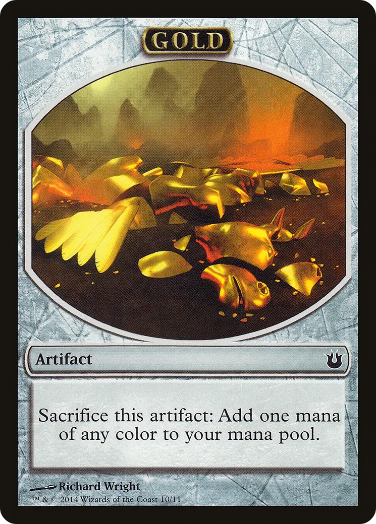 Gold — Born of the Gods — Magic: The Gathering