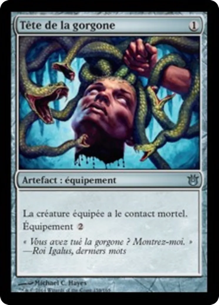 Tête de la gorgone — Born of the Gods — Magic: The Gathering