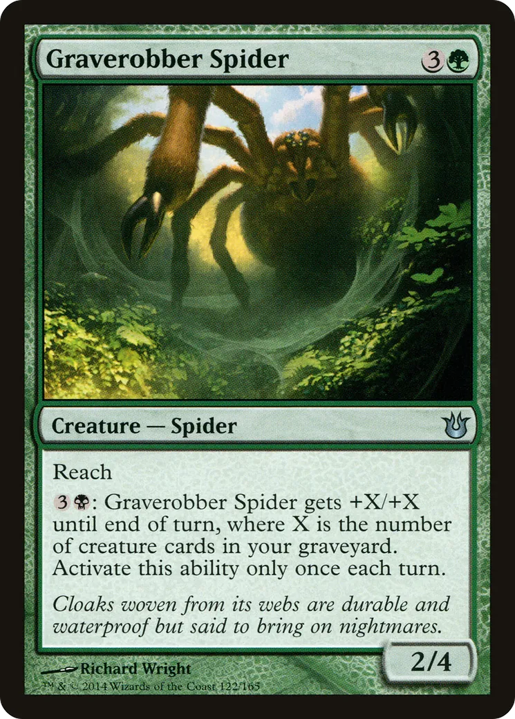 Graverobber Spider — Born of the Gods — Magic: The Gathering