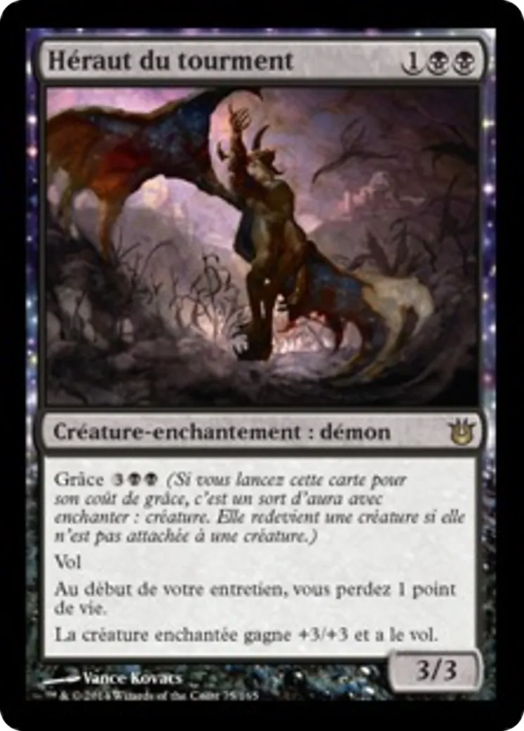 Héraut du tourment — Born of the Gods — Magic: The Gathering