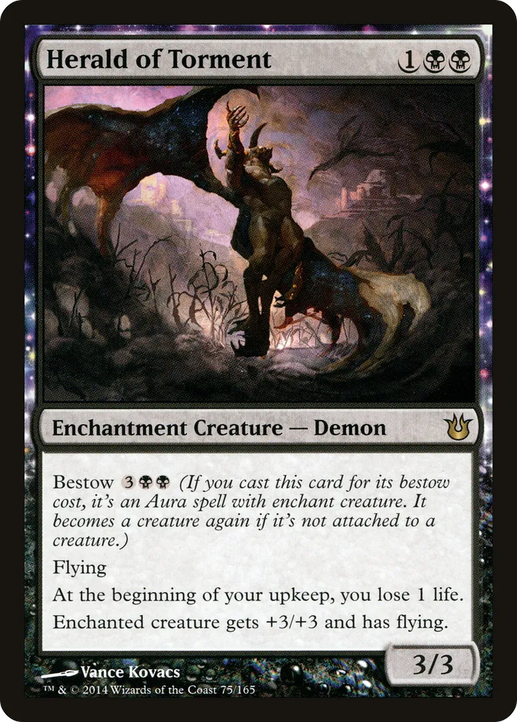 Héraut du tourment — Born of the Gods — Magic: The Gathering