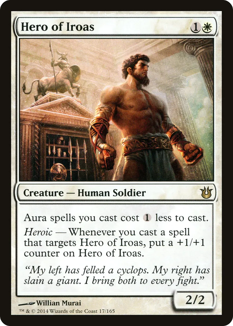 Hero of Iroas — Born of the Gods — Magic: The Gathering
