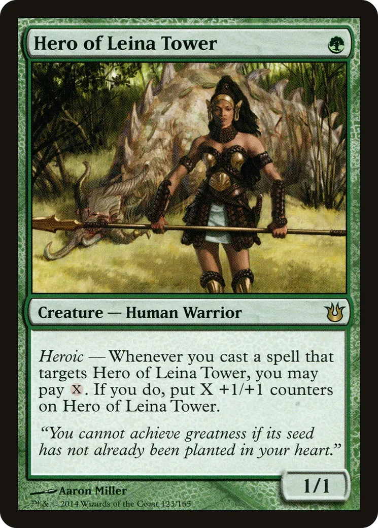 Hero of Leina Tower — Born of the Gods — Magic: The Gathering