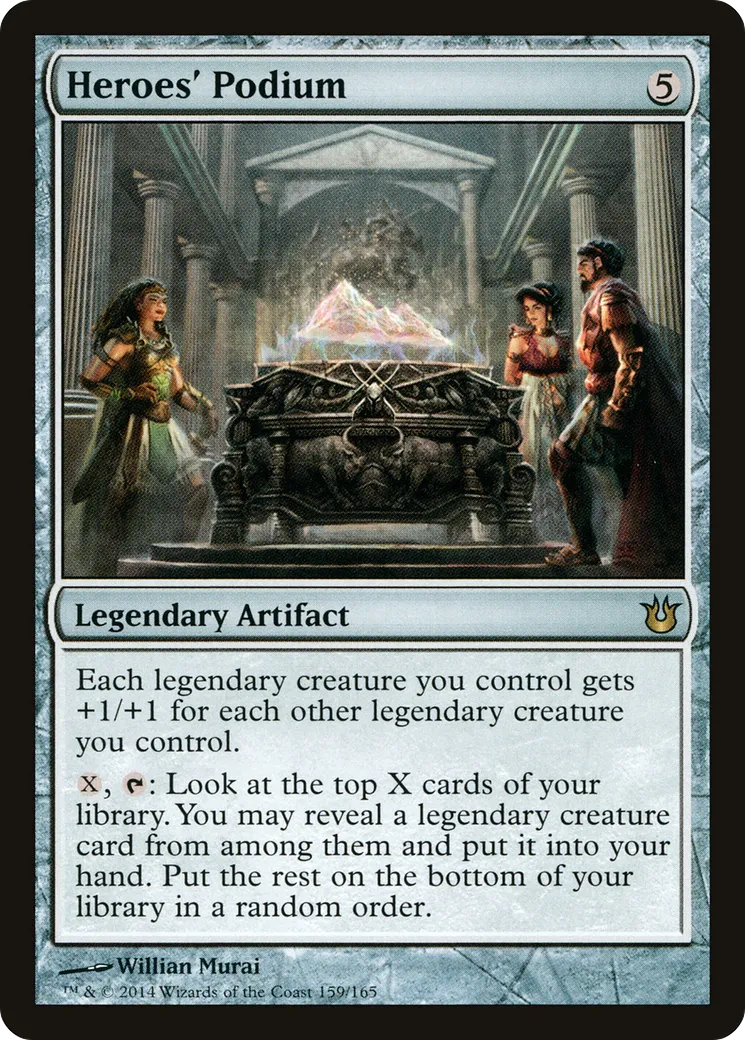 Podium des héros — Born of the Gods — Magic: The Gathering