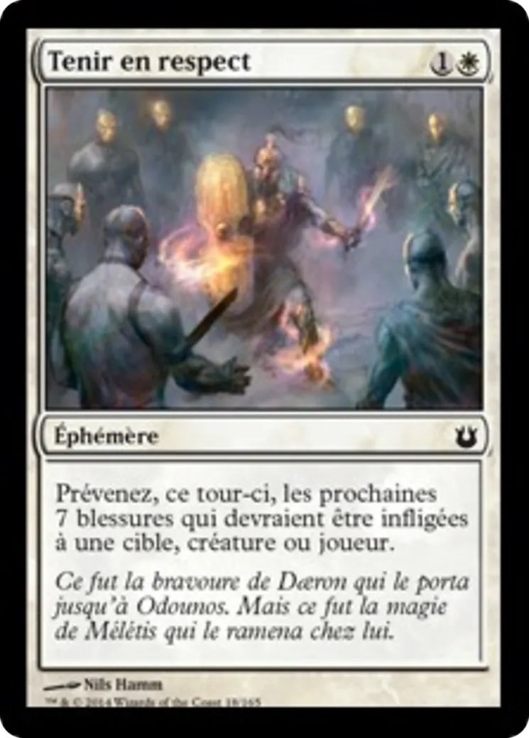 Tenir en respect — Born of the Gods — Magic: The Gathering