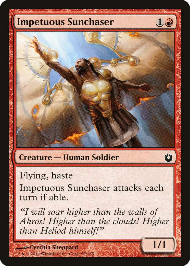 Chassesoleil impétueux — Born of the Gods — Magic: The Gathering