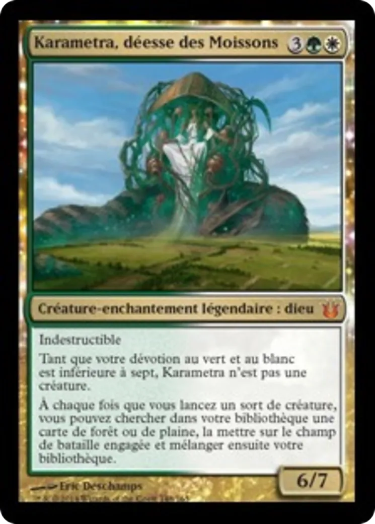 Karametra, déesse des Moissons — Born of the Gods — Magic: The Gathering