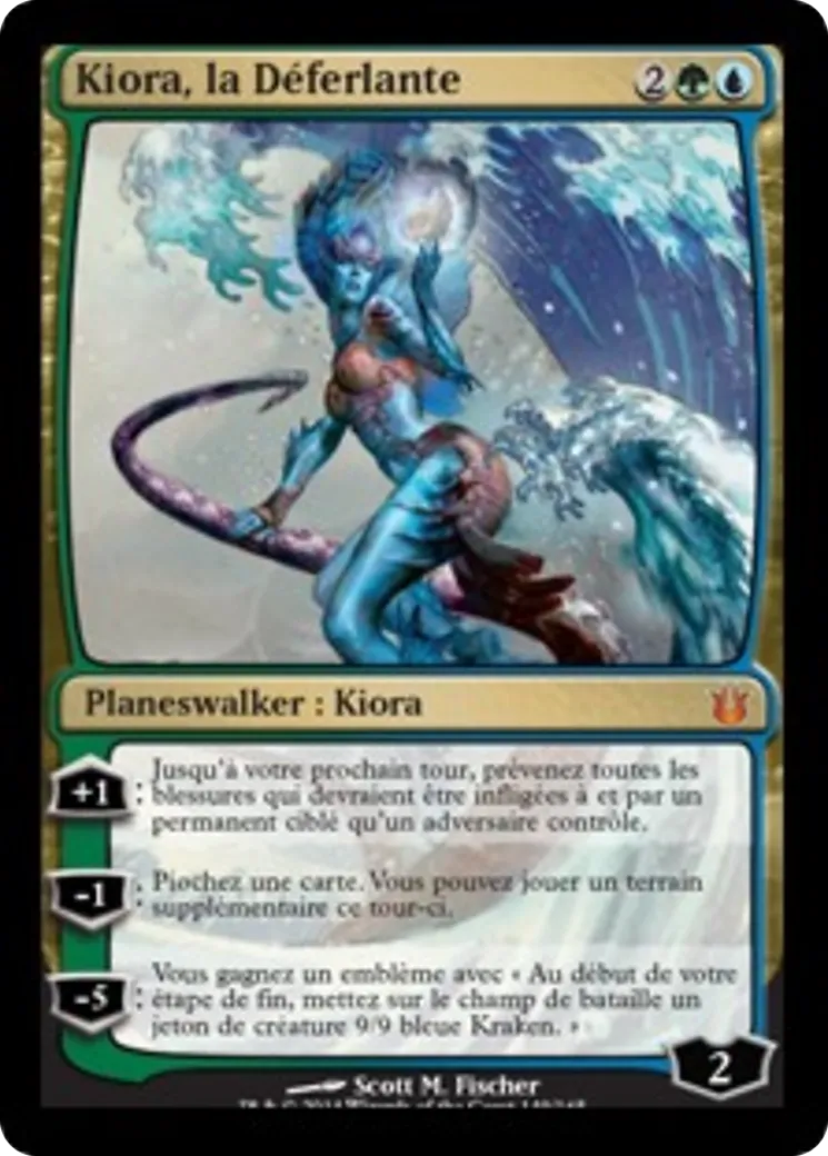 Kiora, la Déferlante — Born of the Gods — Magic: The Gathering