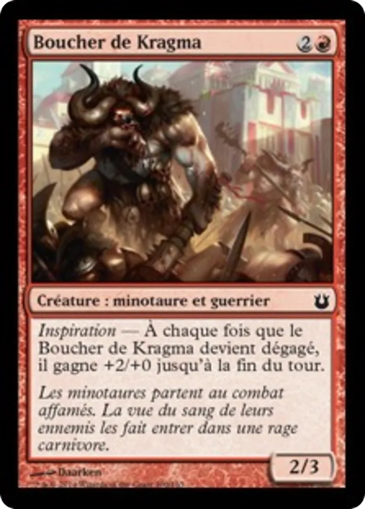Boucher de Kragma — Born of the Gods — Magic: The Gathering