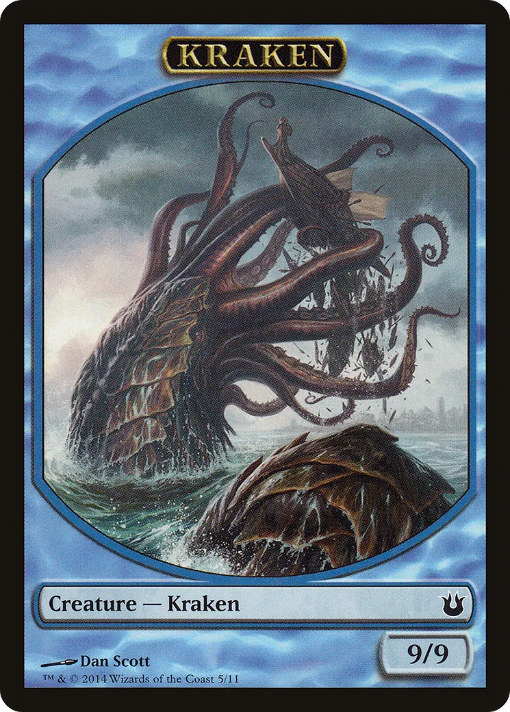 Kraken — Born of the Gods — Magic: The Gathering