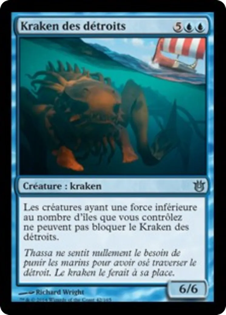 Kraken des détroits — Born of the Gods — Magic: The Gathering
