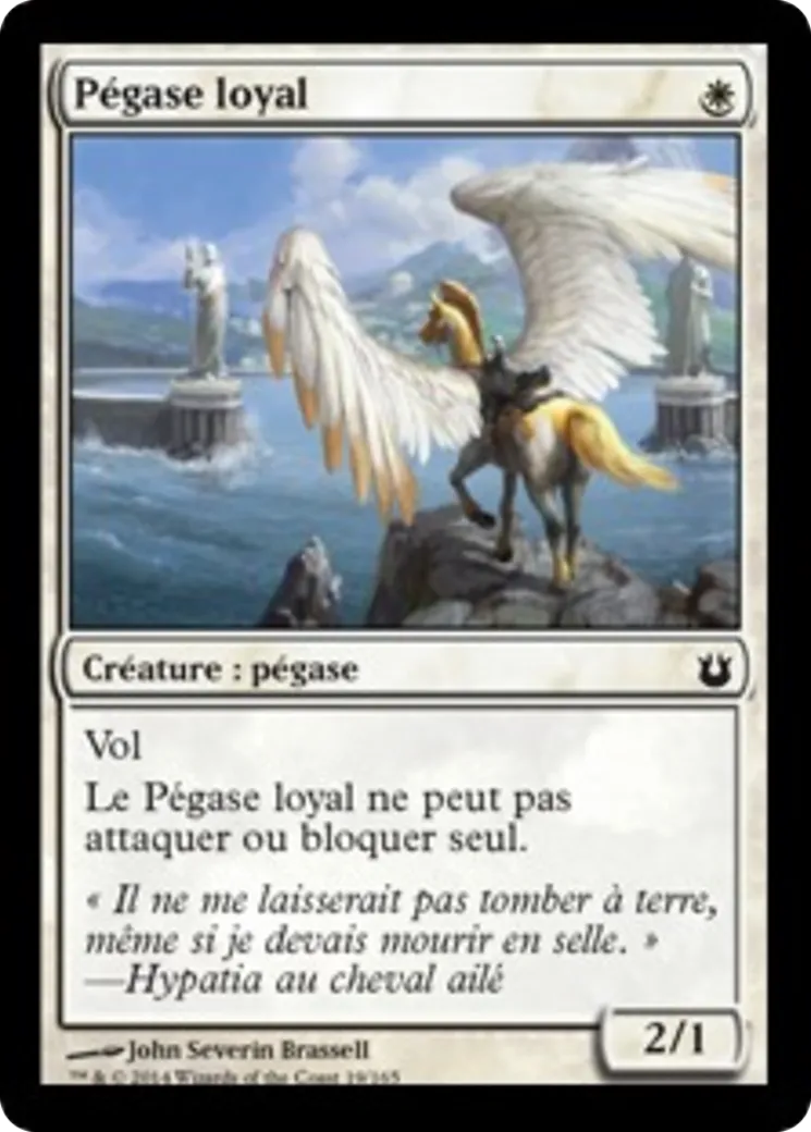 Pégase loyal — Born of the Gods — Magic: The Gathering