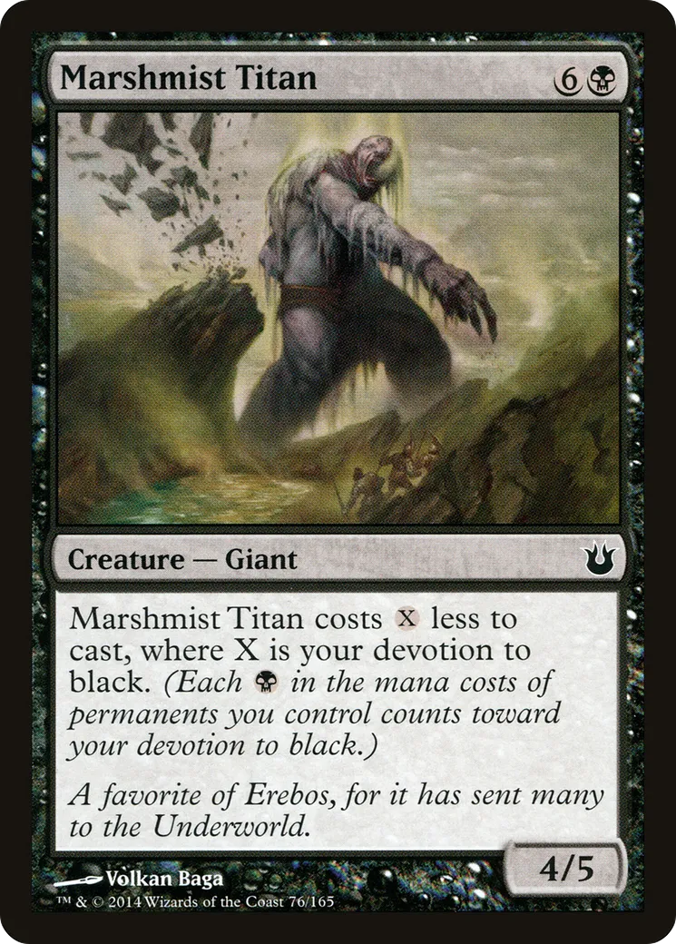 Marshmist Titan — Born of the Gods — Magic: The Gathering