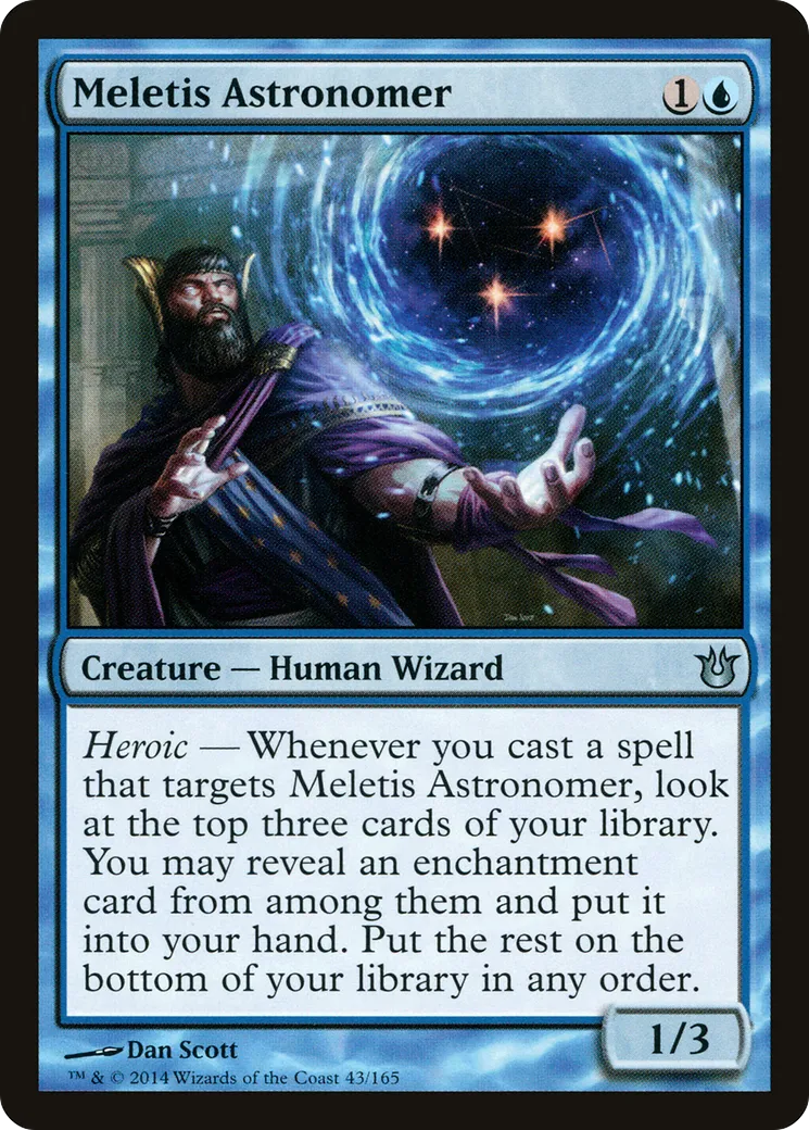 Meletis Astronomer — Born of the Gods — Magic: The Gathering