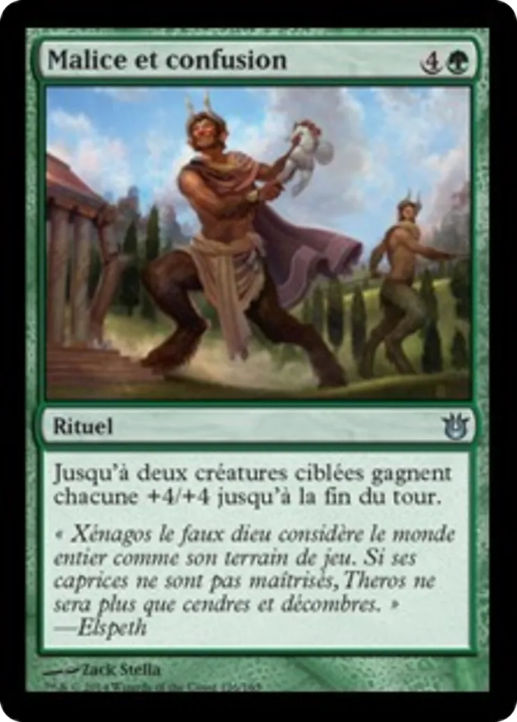 Malice et confusion — Born of the Gods — Magic: The Gathering