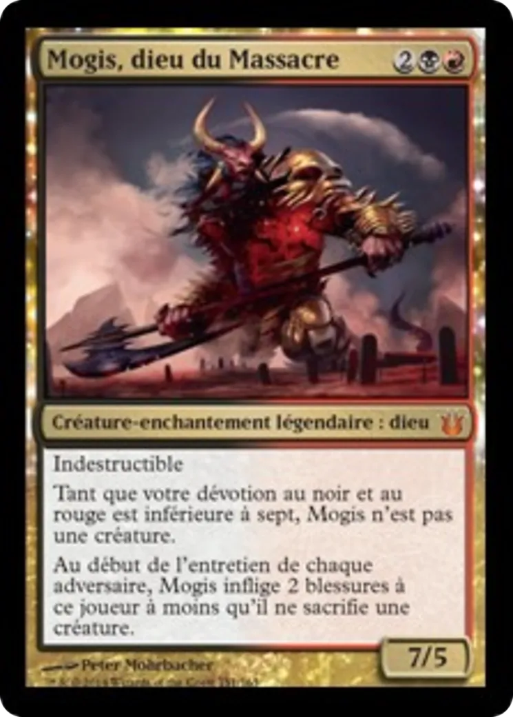 Mogis, dieu du Massacre — Born of the Gods — Magic: The Gathering