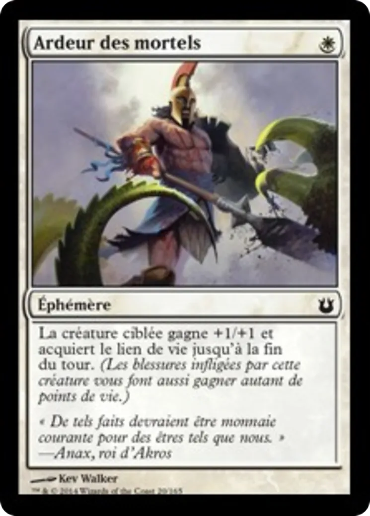 Ardeur des mortels — Born of the Gods — Magic: The Gathering
