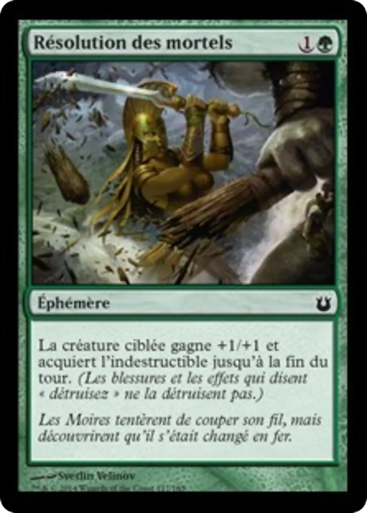 Résolution des mortels — Born of the Gods — Magic: The Gathering