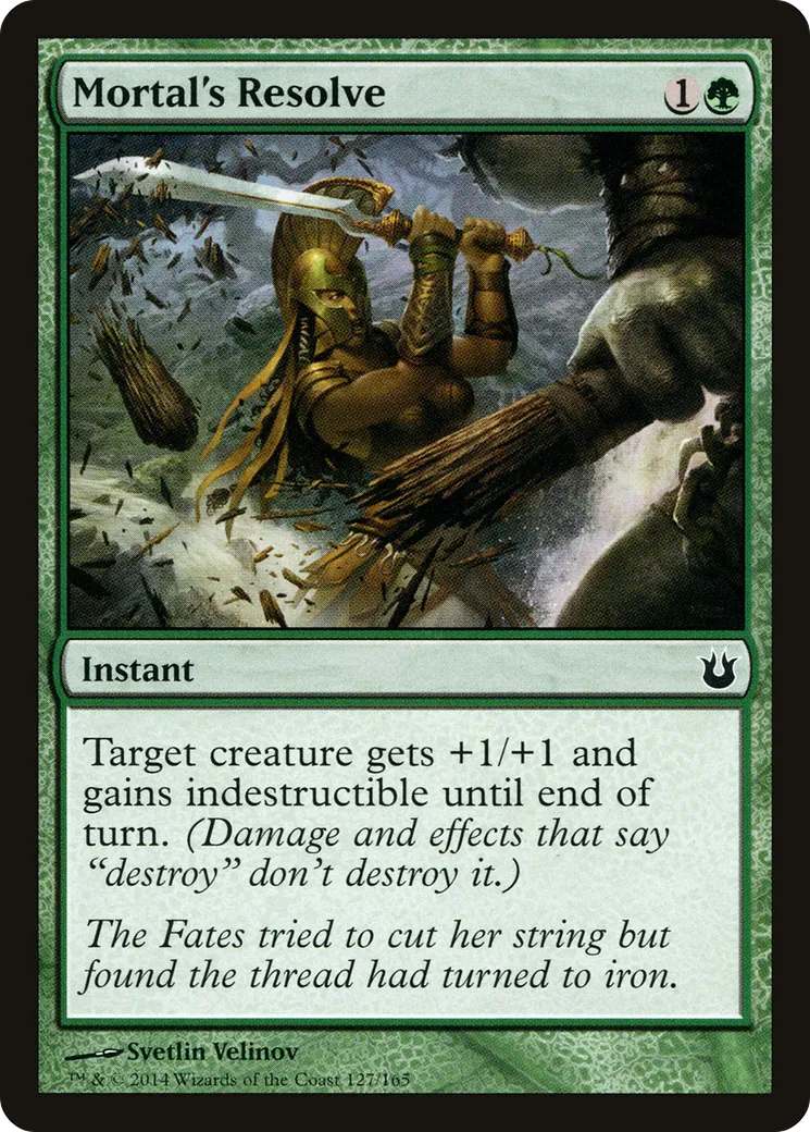 Résolution des mortels — Born of the Gods — Magic: The Gathering