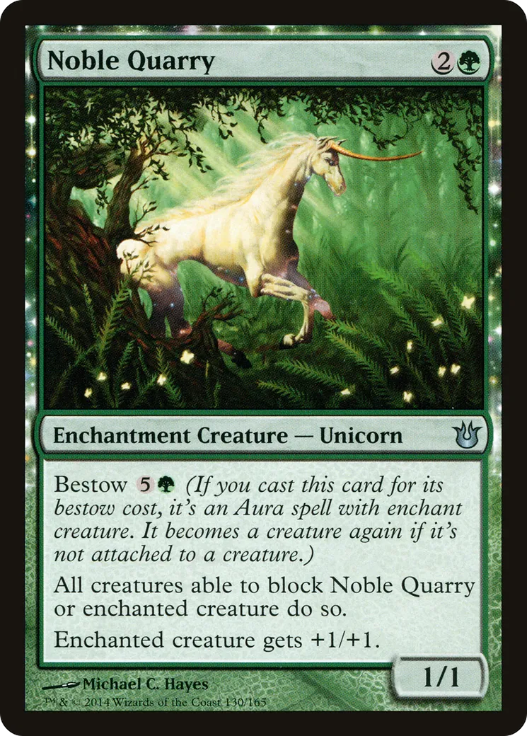 Noble Quarry — Born of the Gods — Magic: The Gathering