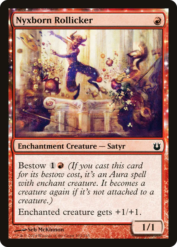 Ripailleur né de Nyx — Born of the Gods — Magic: The Gathering
