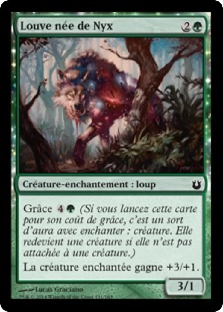 Louve née de Nyx — Born of the Gods — Magic: The Gathering
