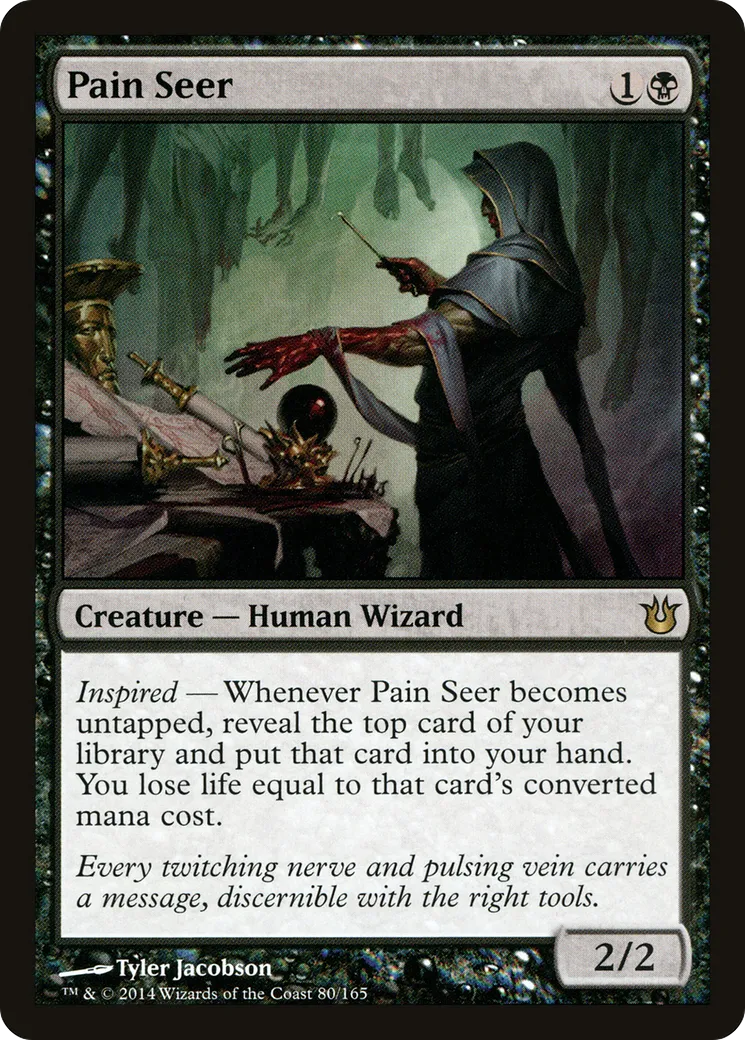 Pain Seer from Born of the Gods - Magic: The Gathering