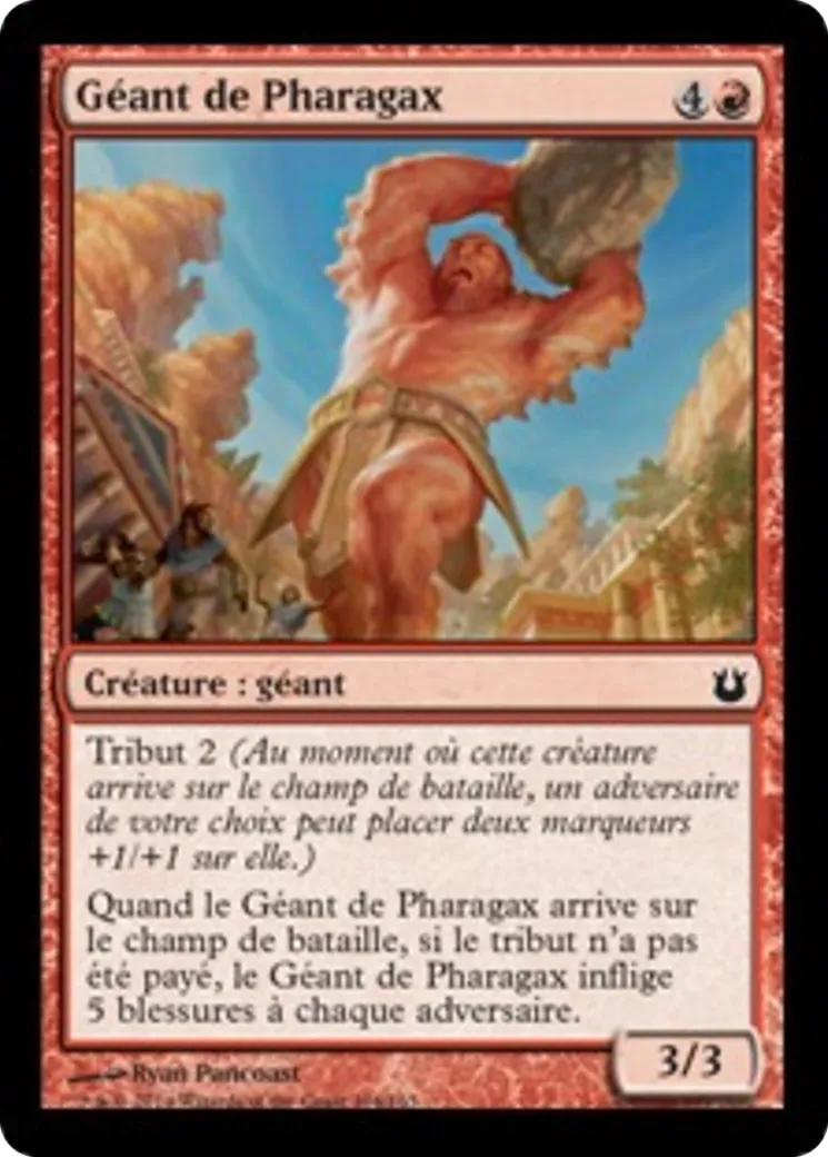 Géant de Pharagax — Born of the Gods — Magic: The Gathering