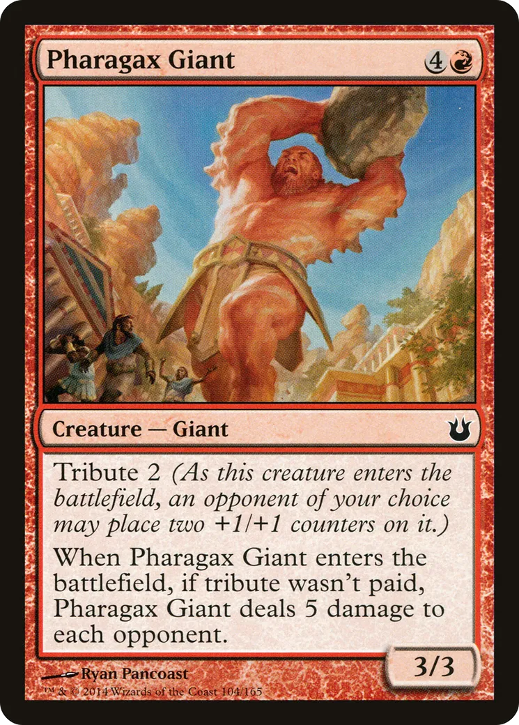 Géant de Pharagax — Born of the Gods — Magic: The Gathering