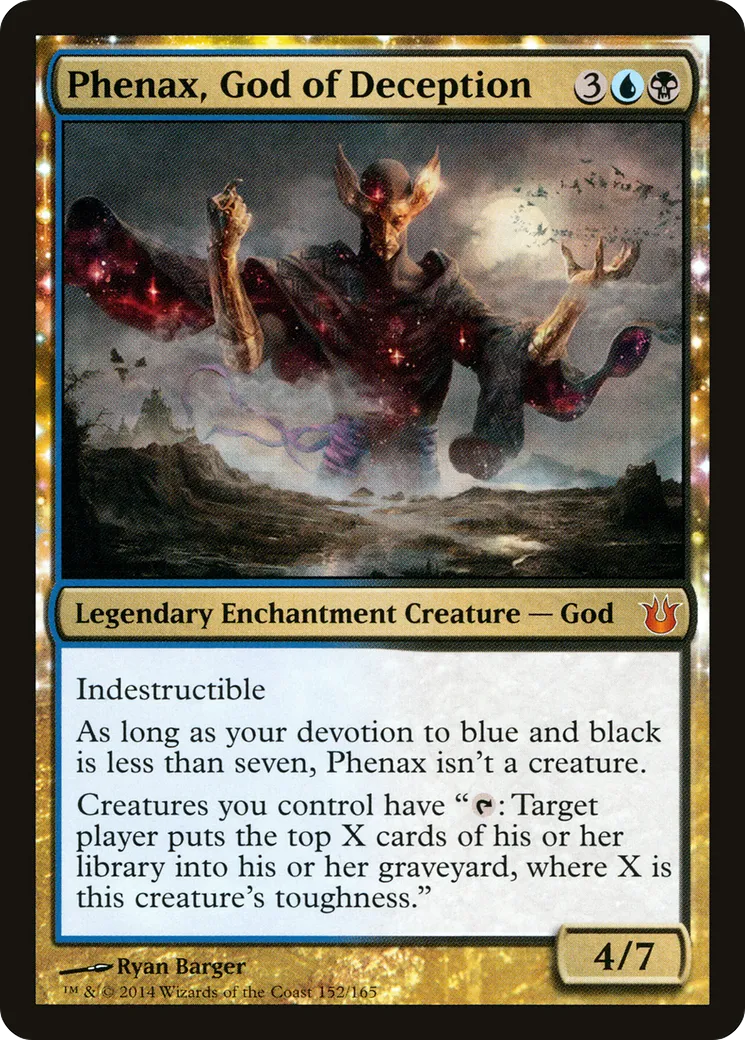 Phénax, dieu de la Fourberie — Born of the Gods — Magic: The Gathering