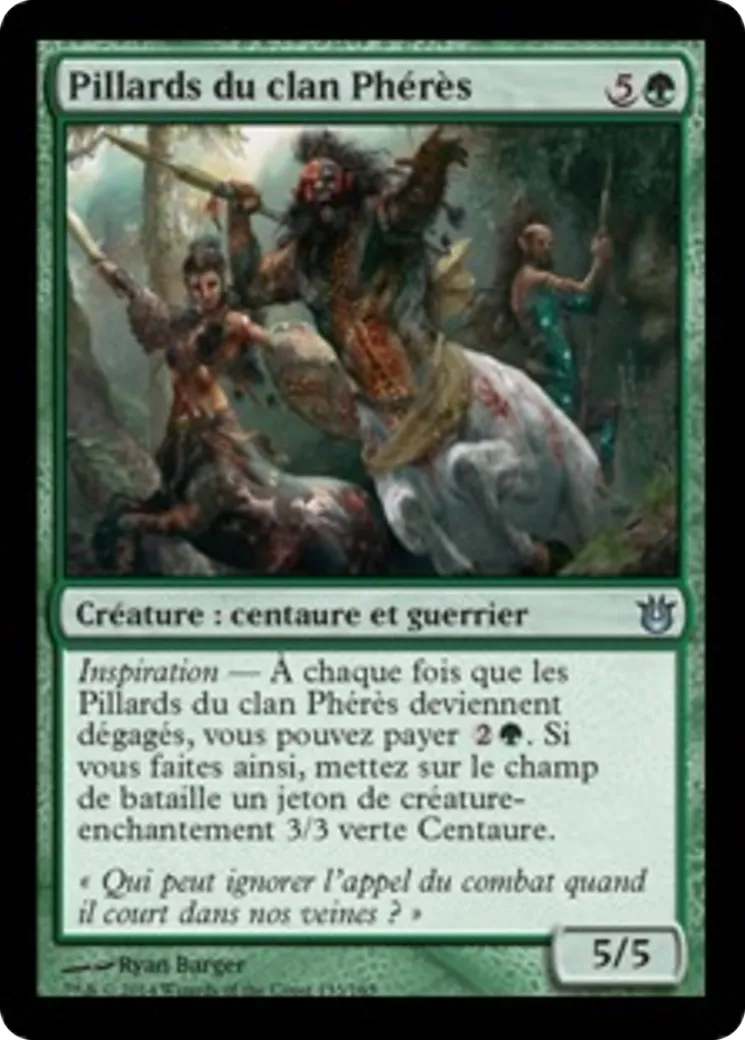 Pillards du clan Phérès — Born of the Gods — Magic: The Gathering