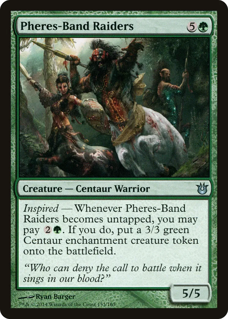 Pillards du clan Phérès — Born of the Gods — Magic: The Gathering