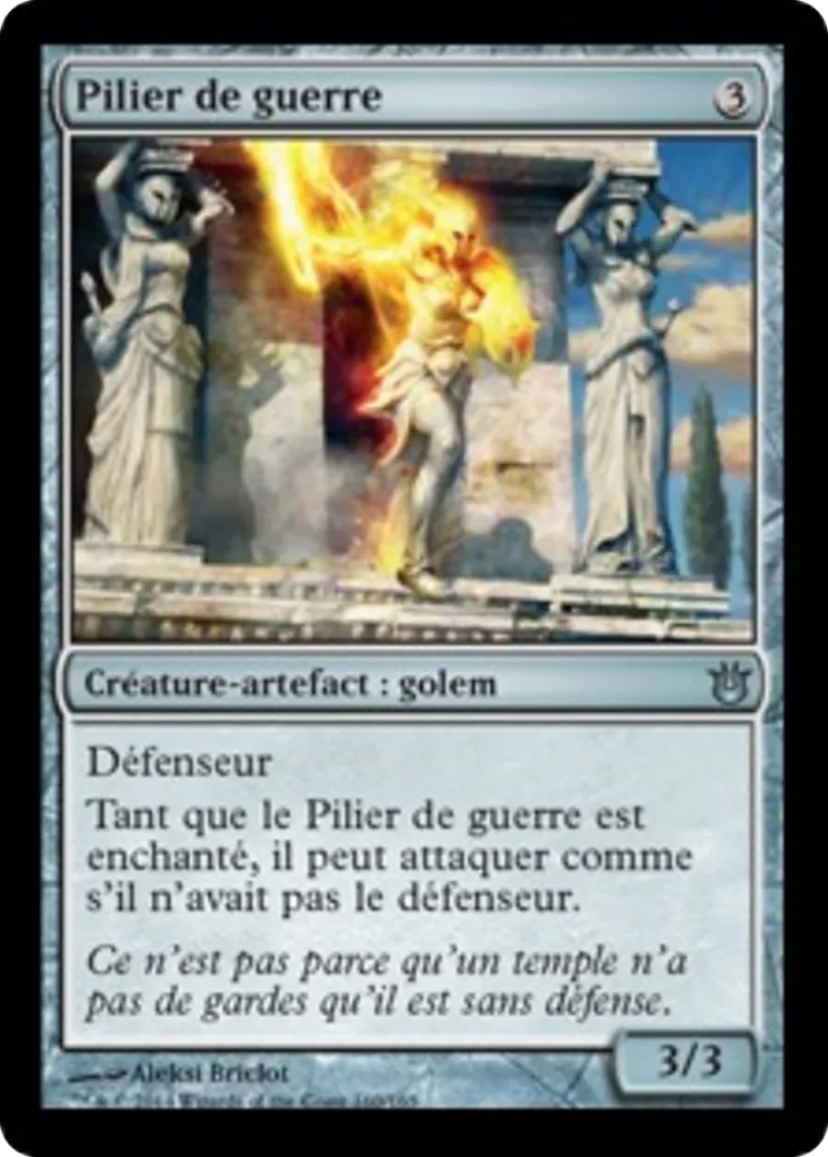 Pilier de guerre — Born of the Gods — Magic: The Gathering