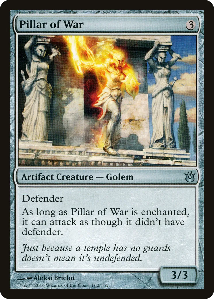 Pillar of War — Born of the Gods — Magic: The Gathering