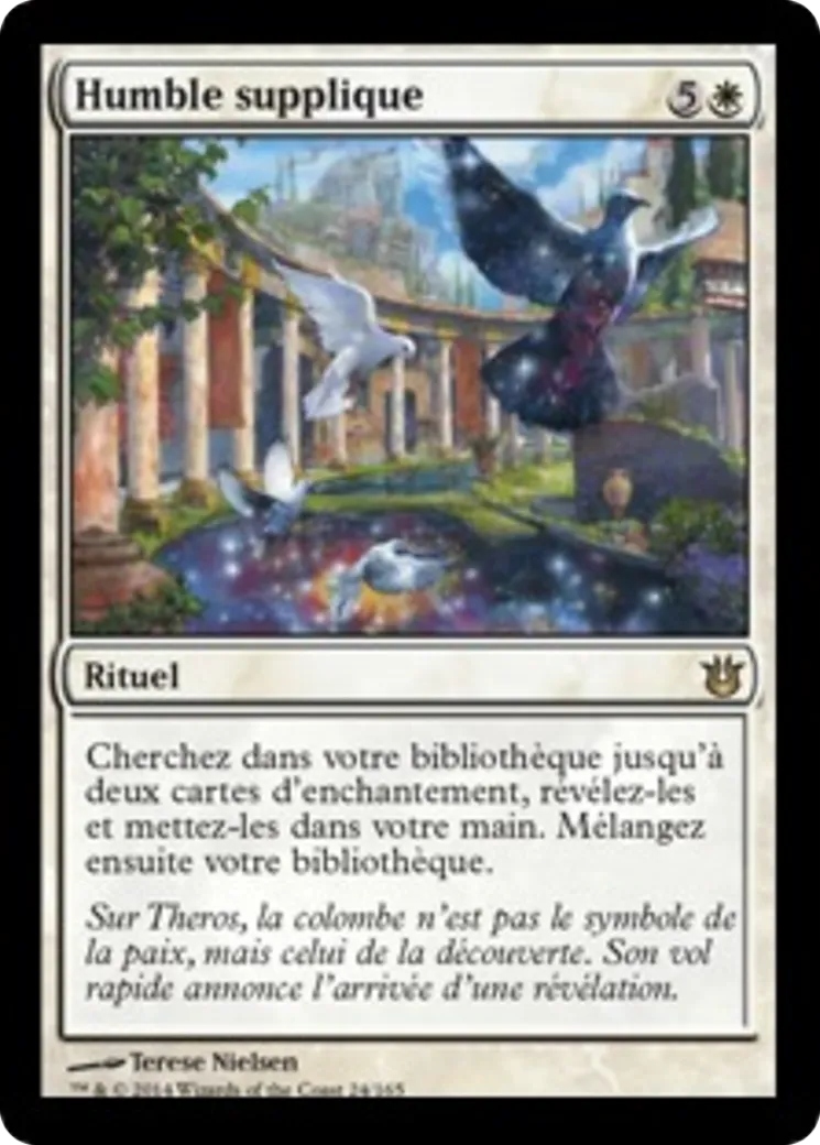 Humble supplique — Born of the Gods — Magic: The Gathering