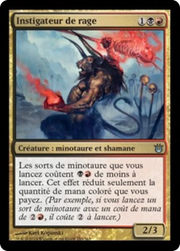 Instigateur de rage from Born of the Gods - Magic: The Gathering