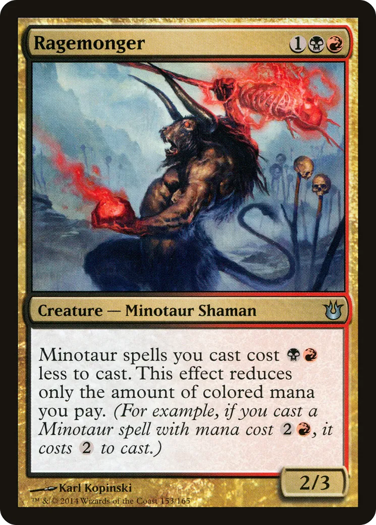 Ragemonger — Born of the Gods — Magic: The Gathering