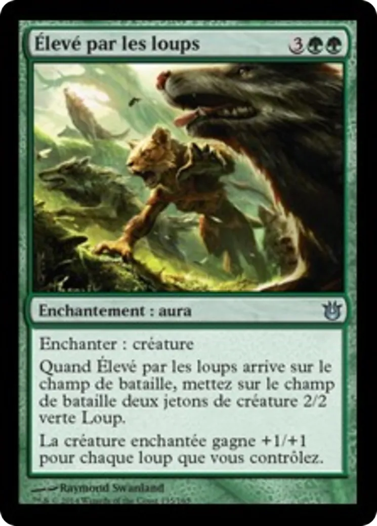Élevé par les loups — Born of the Gods — Magic: The Gathering