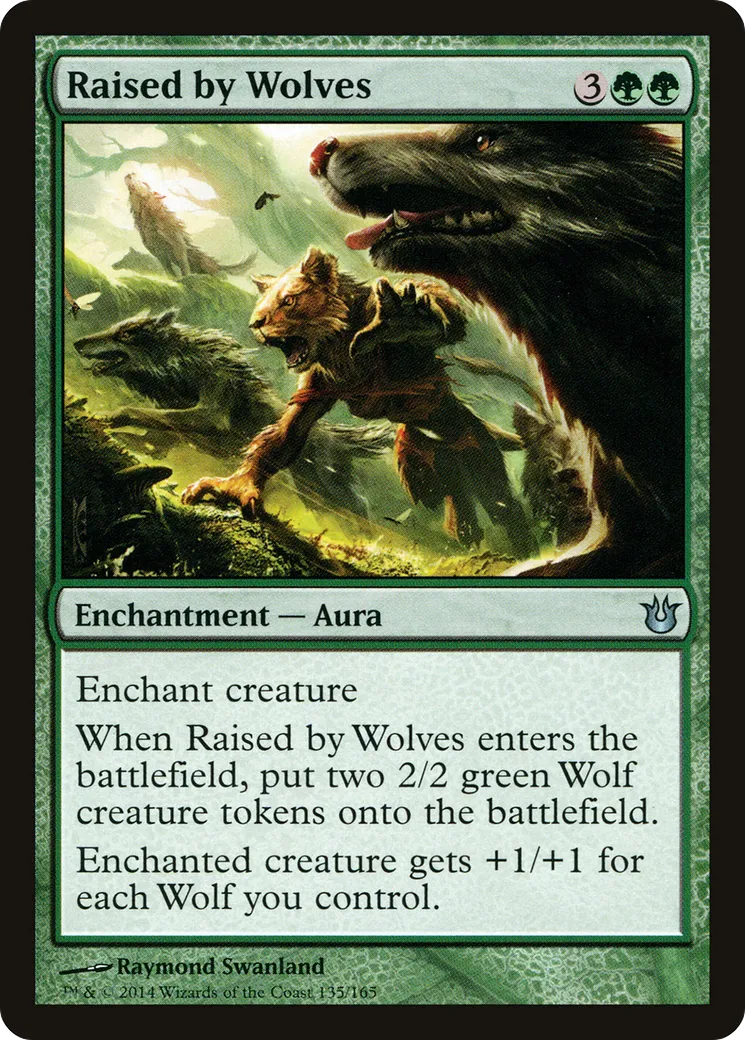 Raised by Wolves — Born of the Gods — Magic: The Gathering