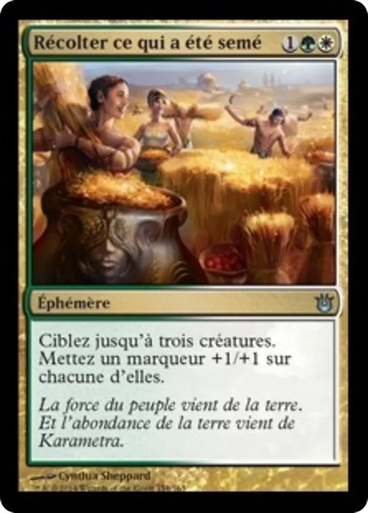 Récolter ce qui a été semé from Born of the Gods - Magic: The Gathering