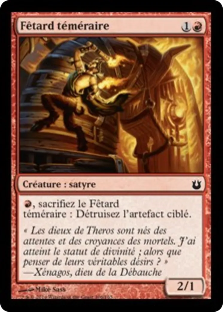 Fêtard téméraire — Born of the Gods — Magic: The Gathering