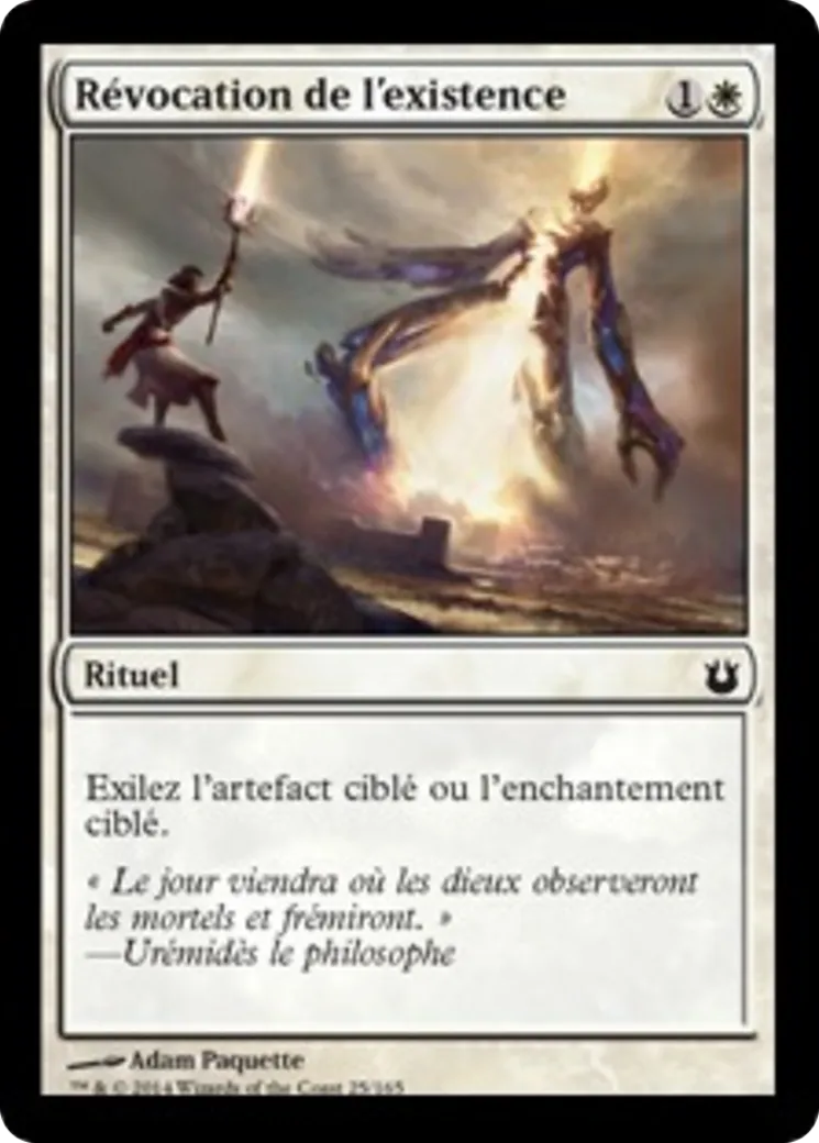 Révocation de l'existence — Born of the Gods — Magic: The Gathering