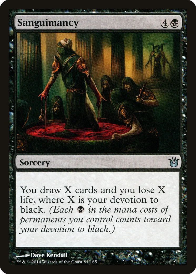 Sanguimancy — Born of the Gods — Magic: The Gathering