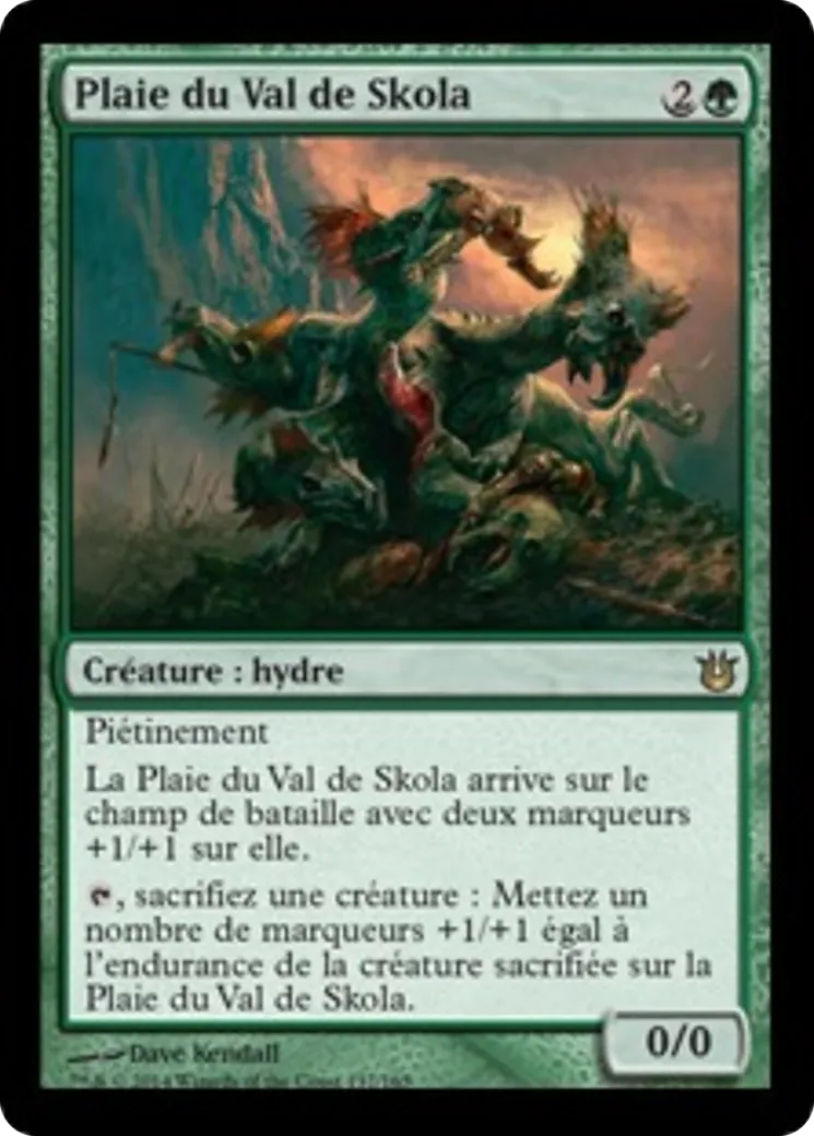 Plaie du Val de Skola — Born of the Gods — Magic: The Gathering