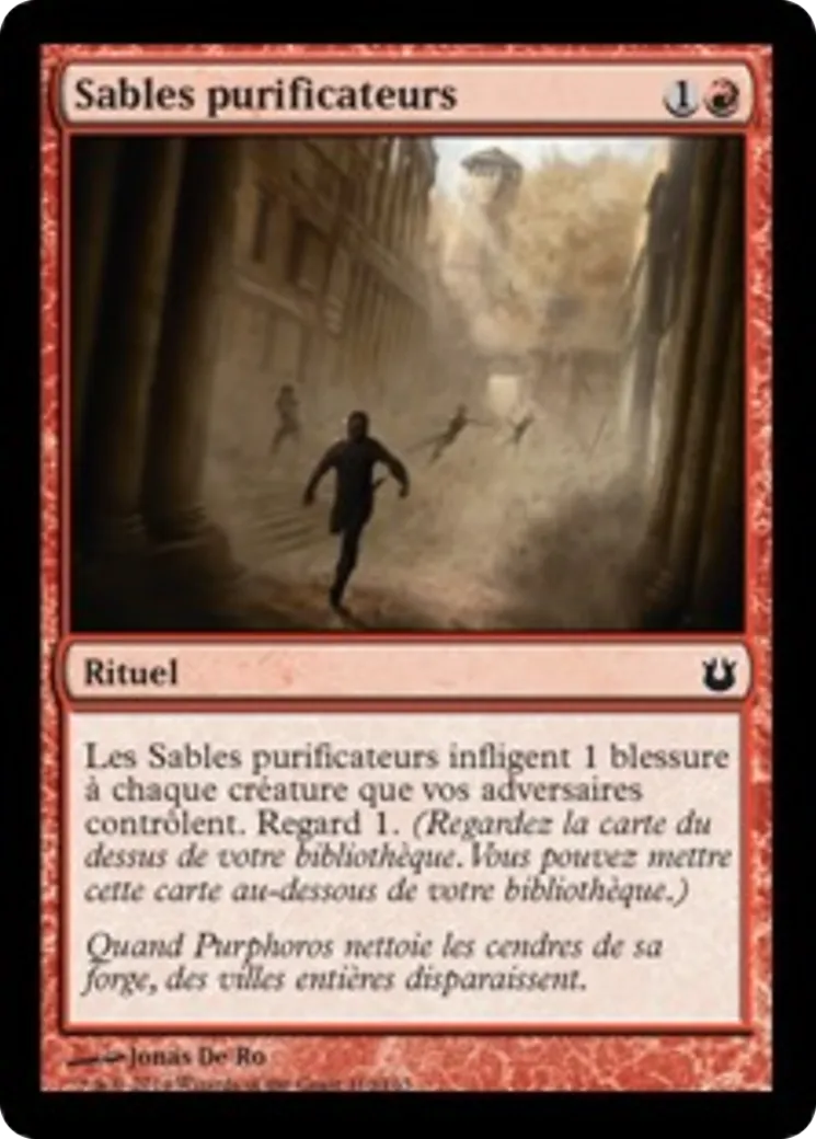 Sables purificateurs — Born of the Gods — Magic: The Gathering